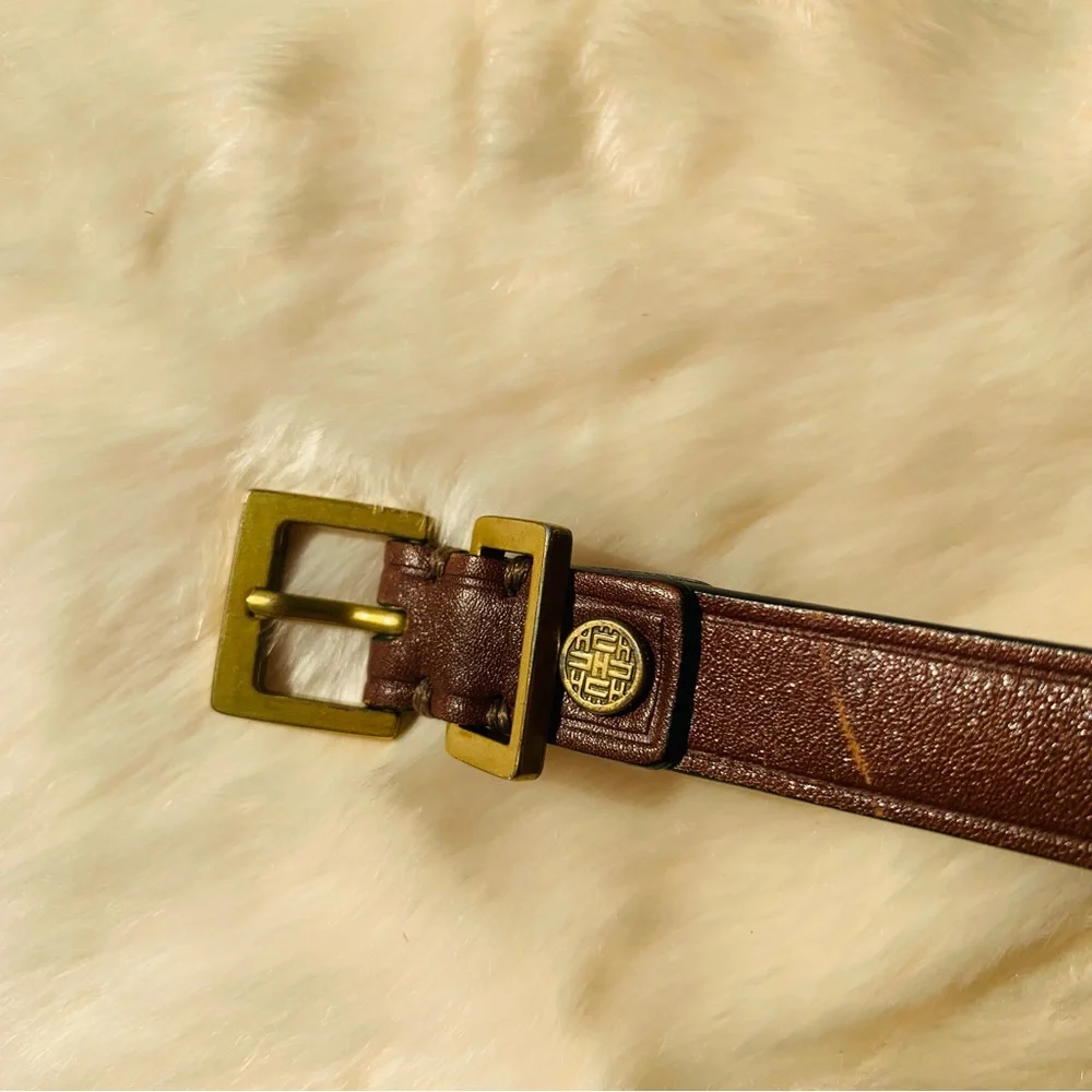 Cole Haan Skinny Butter Leather Belts